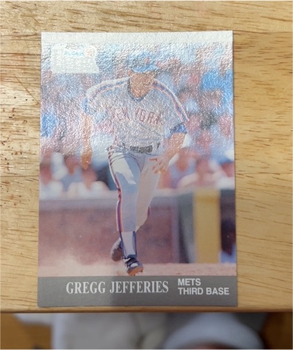 1991 Fleer Ultra Gregg Jefferies — front