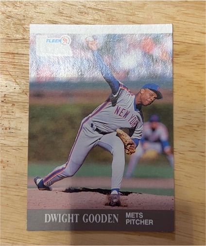 1991 Fleer Ultra #218 Dwight Gooden — front