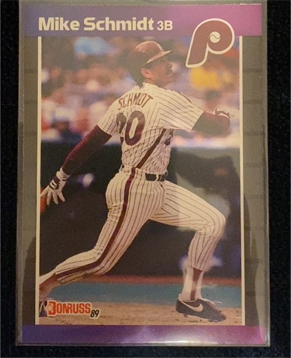 1989 Donruss #193 Mike Schmidt — front