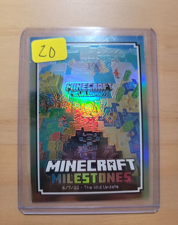 2024 Panini Minecraft Milestones 6/7/22 The Wild Update — front