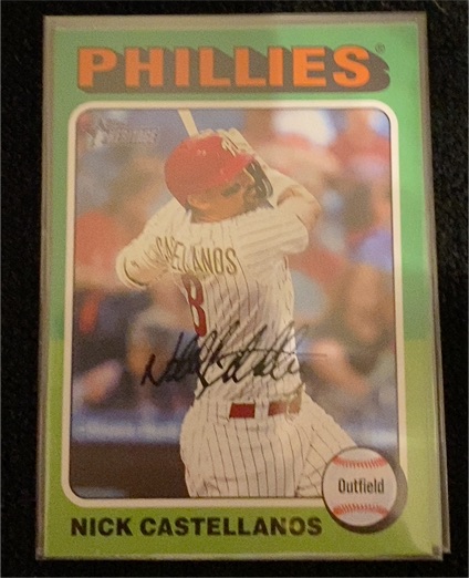 2024 Topps Heritage #270 Nick Castellanos — front
