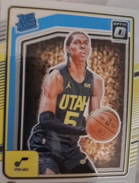 2024-25 Panini Donruss Optic #298 Cody Williams — front