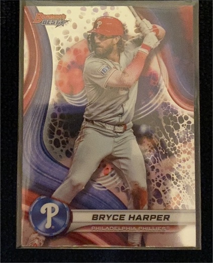 2024 Bowman's Best #48 Bryce Harper — front