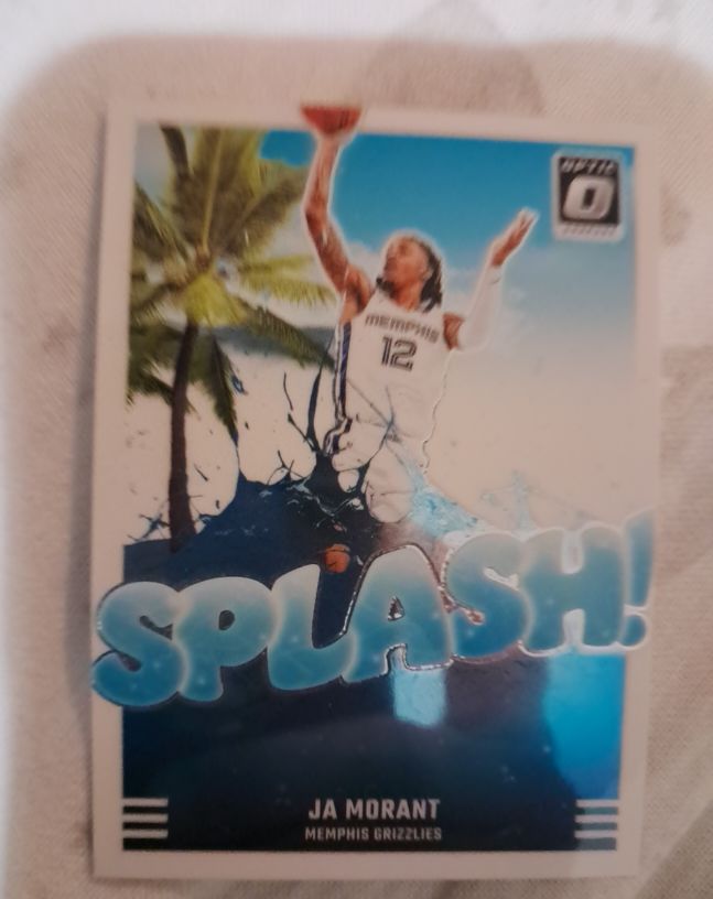 2024-25 Panini Donruss Optic #15 Ja Morant Splash! — front