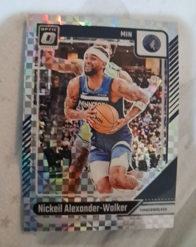 2024-25 Panini Donruss Optic #4 Nickeil Alexander-Walker — front