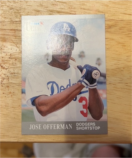 1991 Fleer Ultra #167 Jose Offerman — front