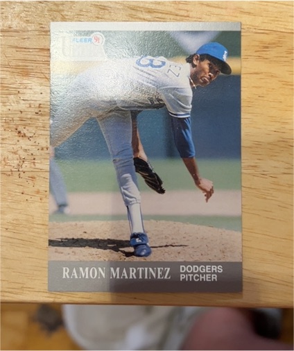 1991 Fleer Ultra #164 Ramon Martinez — front