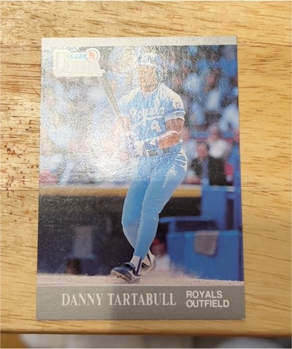 1991 Fleer Ultra #158 Danny Tartabull — front
