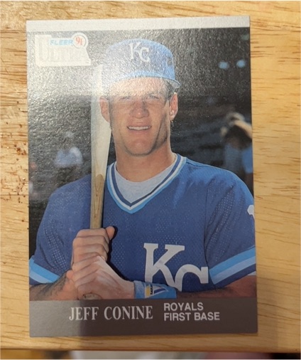 1991 Fleer Ultra #145 Jeff Conine — front