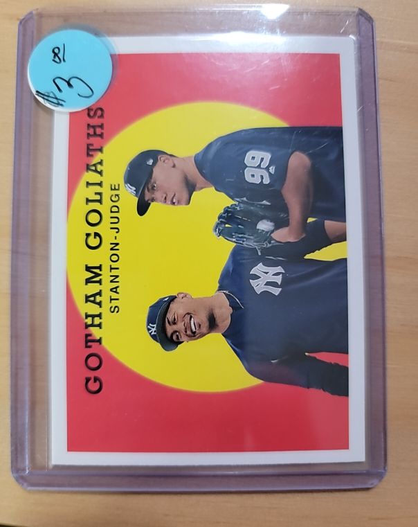 2018 Topps Archives #304 Aaron Judge / Giancarlo Stanton — front