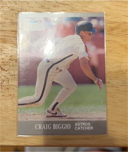 1991 Fleer Ultra #132 Craig Biggio — front