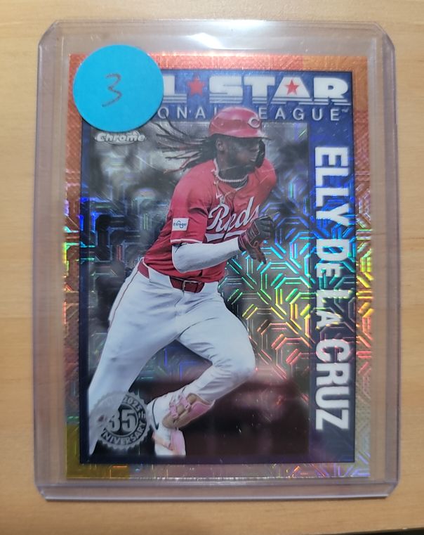 2025 Topps Series 2 1990 Topps All Star Mojo #90ASC-3 Elly De La Cruz — front
