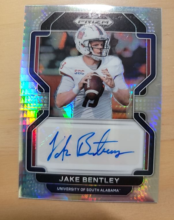 2022 Panini Prizm Draft Picks #RA-JBE Jake Bentley — front