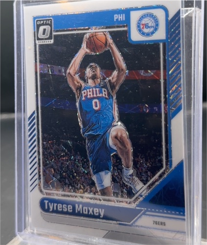 2024-25 Donruss Optic #135 Tyrese Maxey — front