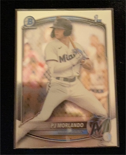 2025 Bowman Chrome Prospects #BCP-91 PJ Morlando — front