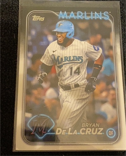 2024 Topps #215 Bryan De La Cruz — front