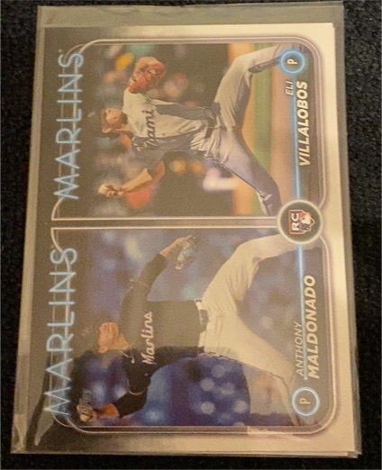 2024 Topps Update #US305 Eli Villalobos / Anthony Maldonado — front