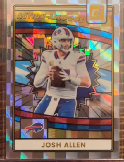 2025 Donruss Action-All Pros #AAP-JAL Josh Allen — front