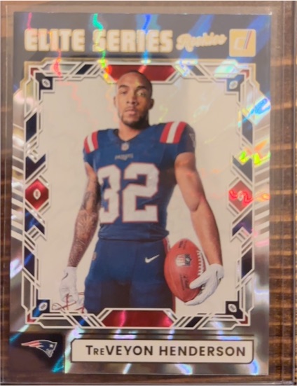2025 Donruss Elite Series Rookies #ESR-THN Treveyon Henderson — front