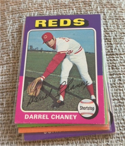 1975 Topps #581 Darrel Chaney — front