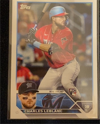 2023 Topps Series 2 #446 Charles LeBlanc — front