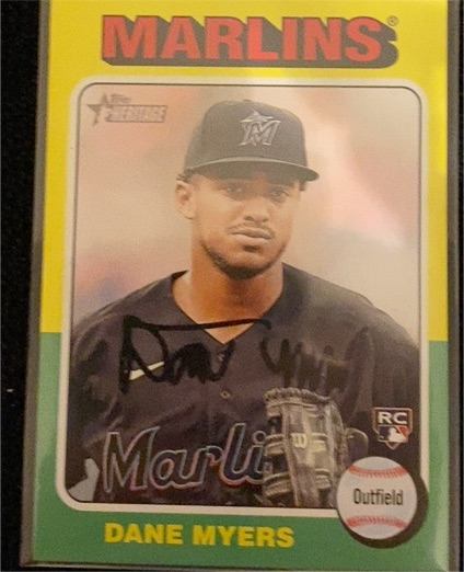 2024 Topps Heritage #412 Dane Myers — front