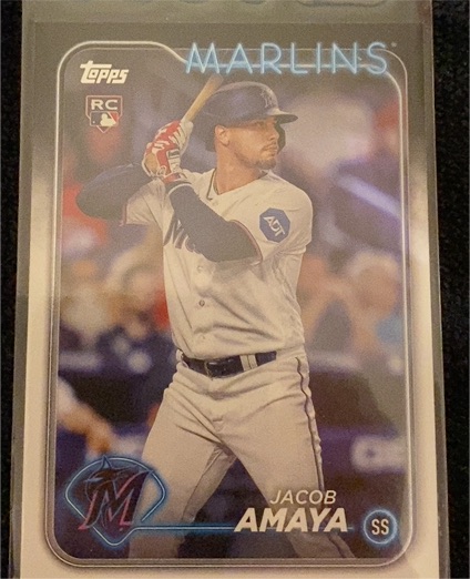 2024 Topps Series 1 #144 Jacob Amaya — front