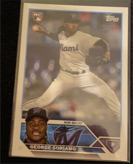 2023 Topps Chrome Update #USC137 George Soriano — front