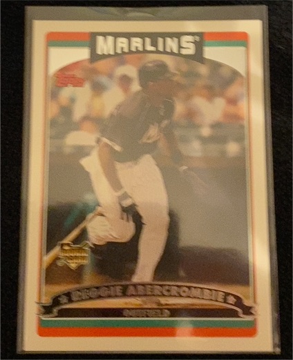 2006 Topps #634 Reggie Abercrombie — front