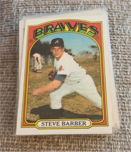 1972 Topps #333 Steve Barber — front