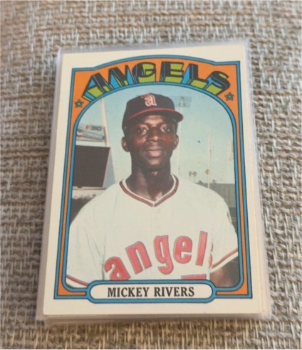 1972 Topps #272 Mickey Rivers — front