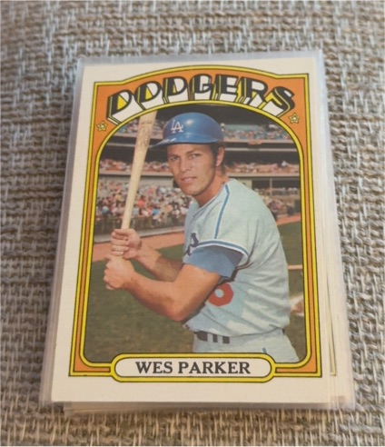 1972 Topps #265 Wes Parker — front
