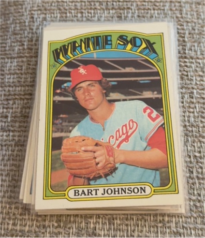 1972 Topps #126 Bart Johnson — front