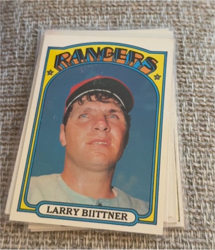 1972 Topps #122 Larry Biittner — front