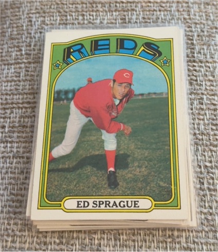 1972 Topps #121 Ed Sprague — front