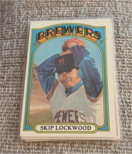 1972 Topps #118 Skip Lockwood — front