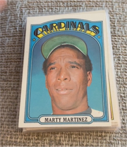 1972 Topps #336 Marty Martinez — front