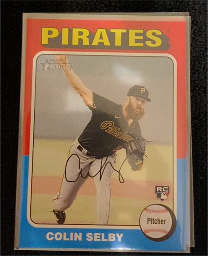 2024 Topps Heritage #150 Colin Selby — front