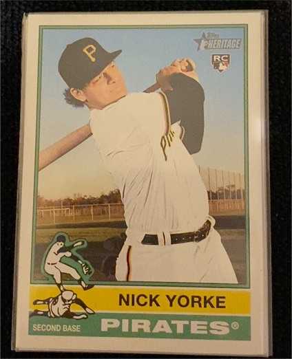 2025 Topps Heritage #80 Nick Yorke — front