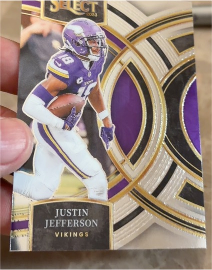 2023 Panini Select Premier Level #175 Justin Jefferson — front