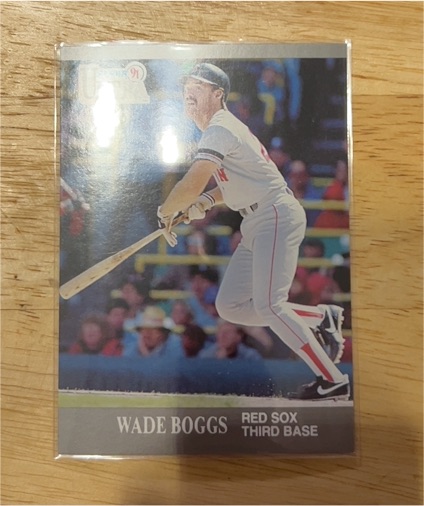 1991 Fleer Ultra #27 Wade Boggs — front