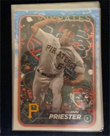 2024 Topps Holiday #H145 Quinn Priester — front