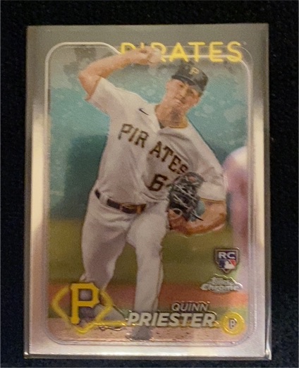 2024 Topps Chrome #55 Quinn Priester — front