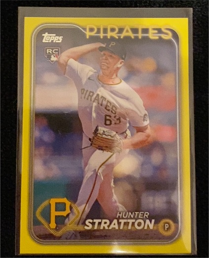 2024 Topps Update #US348 Hunter Stratton — front