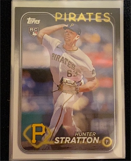 2024 Topps Update #US348 Hunter Stratton — front