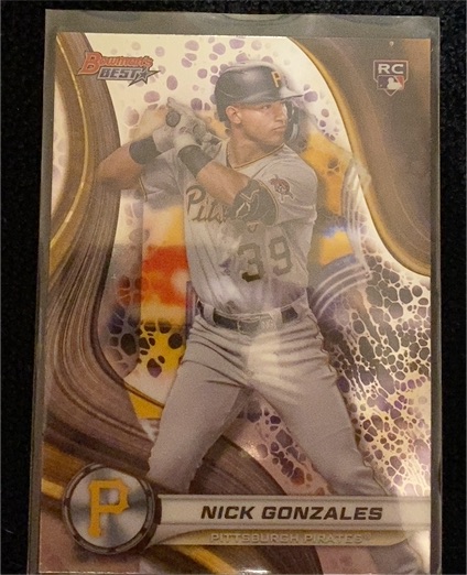2024 Bowman's Best #52 Nick Gonzales — front