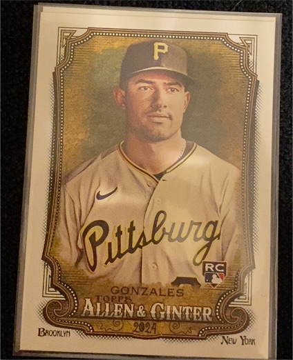 2024 Topps Allen & Ginter #26 Nick Gonzales — front