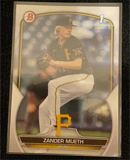 2023 Bowman Draft #BDC-131 Zander Mueth — front