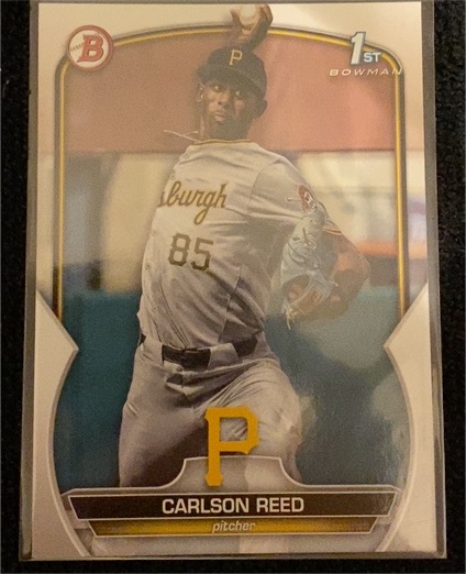 2023 Bowman Draft #BD-11 Carlson Reed — front