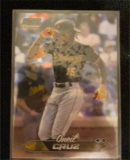 2021 Topps Chrome #15 Oneil Cruz — front